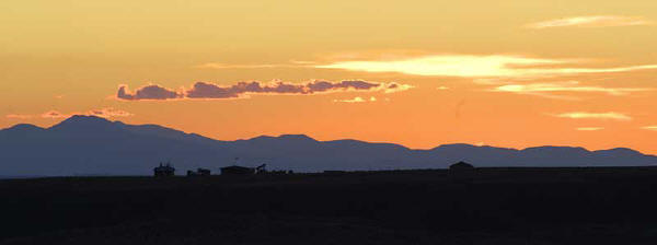 arizona: indian sunset